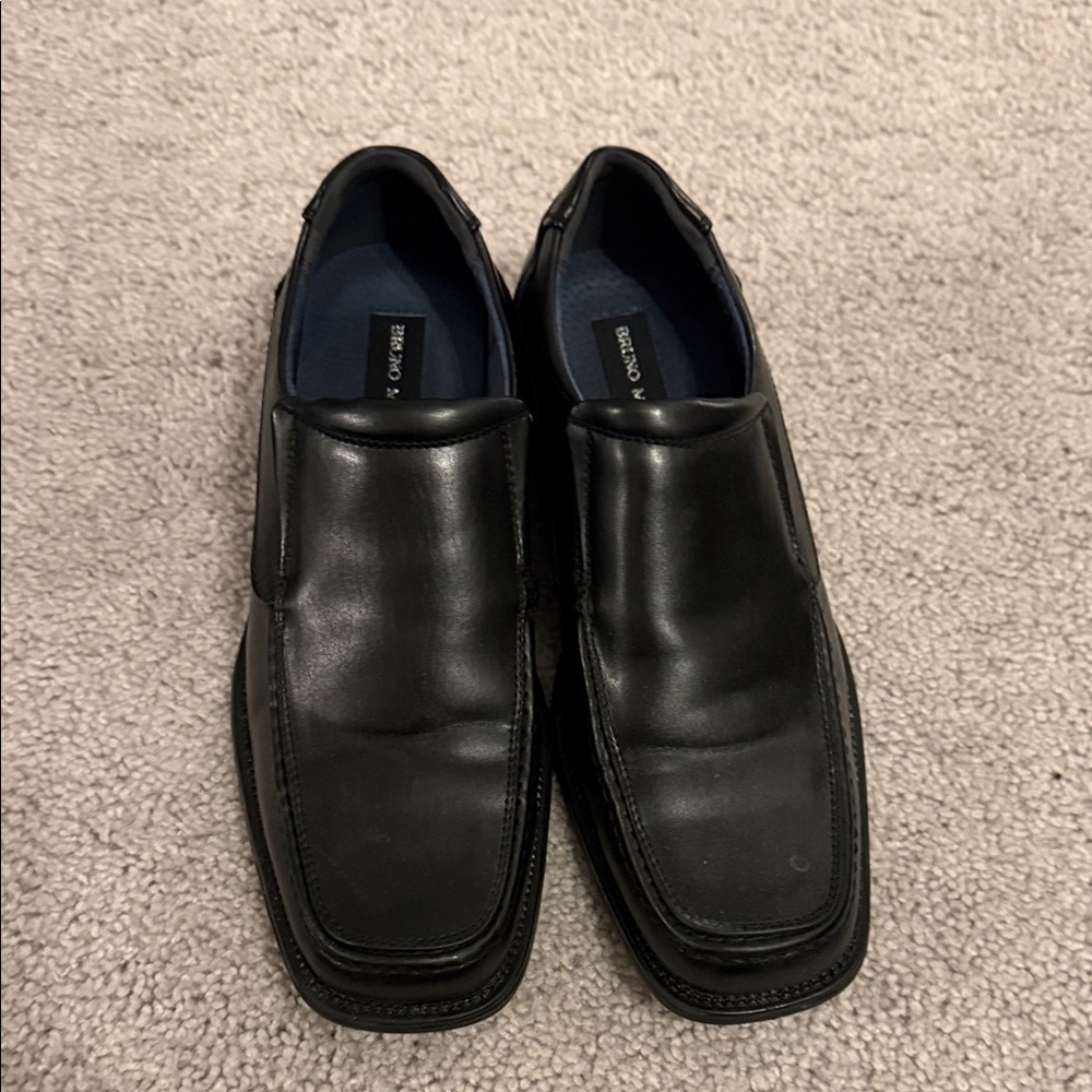 Bruno Magli Men's Classic Black Slip-On Loafers